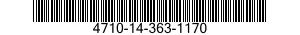 4710-14-363-1170 TUBE ASSEMBLY,METAL 4710143631170 143631170