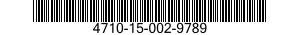 4710-15-002-9789 PIPE ASSEMBLY,METAL 4710150029789 150029789