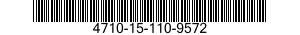 4710-15-110-9572 TUBE ASSEMBLY,METAL 4710151109572 151109572