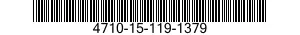 4710-15-119-1379 TUBE ASSEMBLY,METAL 4710151191379 151191379