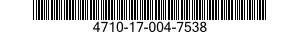 4710-17-004-7538 TUBE ASSEMBLY,METAL 4710170047538 170047538