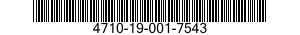 4710-19-001-7543 TUBE ASSY-RETURN 4710190017543 190017543