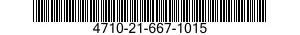 4710-21-667-1015 PIPE,METALLIC 4710216671015 216671015