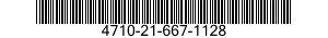 4710-21-667-1128  4710216671128 216671128