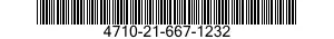 4710-21-667-1232 PIPE,METALLIC 4710216671232 216671232