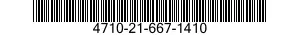 4710-21-667-1410  4710216671410 216671410