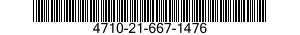4710-21-667-1476  4710216671476 216671476