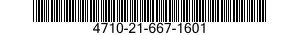 4710-21-667-1601  4710216671601 216671601