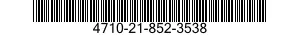 4710-21-852-3538  4710218523538 218523538