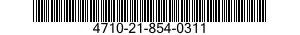 4710-21-854-0311  4710218540311 218540311