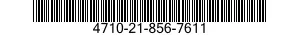 4710-21-856-7611  4710218567611 218567611