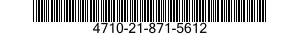 4710-21-871-5612  4710218715612 218715612