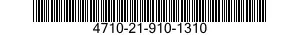 4710-21-910-1310 TUBE,BENT,METALLIC 4710219101310 219101310