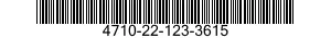 4710-22-123-3615 TUBE ASSEMBLY,METAL 4710221233615 221233615