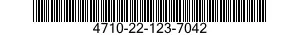 4710-22-123-7042 TUBE,BENT,METALLIC 4710221237042 221237042