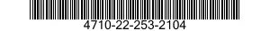 4710-22-253-2104  4710222532104 222532104