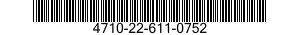 4710-22-611-0752 TUBE ASSEMBLY,METAL 4710226110752 226110752