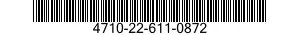 4710-22-611-0872 PIPE,PLASTIC 4710226110872 226110872