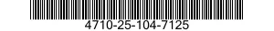 4710-25-104-7125 TUBE,METALLIC 4710251047125 251047125