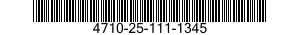 4710-25-111-1345  4710251111345 251111345