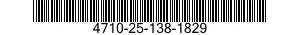 4710-25-138-1829 TUBE ASSEMBLY,METAL 4710251381829 251381829
