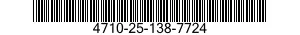 4710-25-138-7724  4710251387724 251387724