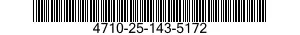 4710-25-143-5172 TUBE,BENT,METALLIC 4710251435172 251435172