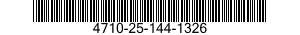 4710-25-144-1326 TUBE,METALLIC 4710251441326 251441326