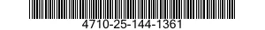 4710-25-144-1361 TUBE,METALLIC 4710251441361 251441361