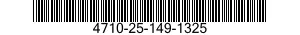 4710-25-149-1325 TUBE ASSEMBLY,METAL 4710251491325 251491325