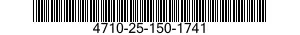 4710-25-150-1741 PIPE,PLASTIC 4710251501741 251501741