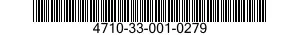 4710-33-001-0279 TUBE ASSEMBLY,METAL 4710330010279 330010279