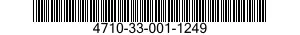 4710-33-001-1249 TUBE ASSEMBLY,METAL 4710330011249 330011249