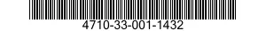 4710-33-001-1432 TUBE ASSEMBLY,METAL 4710330011432 330011432