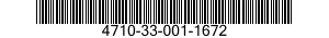 4710-33-001-1672 TUBE ASSEMBLY,METAL 4710330011672 330011672