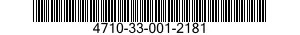 4710-33-001-2181 TUBE ASSEMBLY,METAL 4710330012181 330012181
