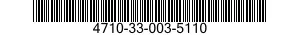 4710-33-003-5110 TUBE ASSEMBLY,METAL 4710330035110 330035110