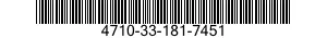 4710-33-181-7451 PIPE,BENT,METALLIC 4710331817451 331817451