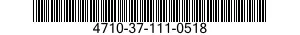 4710-37-111-0518  4710371110518 371110518