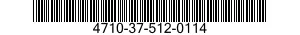 4710-37-512-0114 TUBE,BENT,METALLIC 4710375120114 375120114