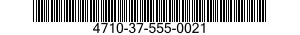 4710-37-555-0021 TUBE ASSEMBLY,METAL 4710375550021 375550021