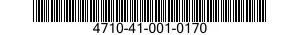4710-41-001-0170 PIPE,METALLIC 4710410010170 410010170