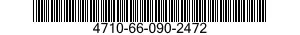 4710-66-090-2472 PIPE,METALLIC 4710660902472 660902472