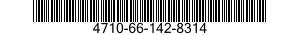 4710-66-142-8314 TUBING,NONMETALLIC,RIGID 4710661428314 661428314