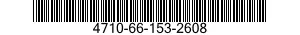4710-66-153-2608 TUBE ASSEMBLY,METAL 4710661532608 661532608