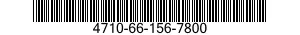 4710-66-156-7800 TUBE ASSEMBLY,METAL 4710661567800 661567800