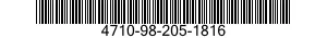 4710-98-205-1816 TUBE ASSEMBLY,METAL 4710982051816 982051816