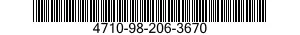 4710-98-206-3670 TUBE,METALLIC 4710982063670 982063670