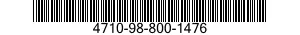 4710-98-800-1476  4710988001476 988001476