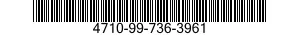 4710-99-736-3961  4710997363961 997363961